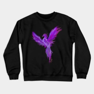 purple phoenix Crewneck Sweatshirt